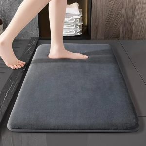 tapis antibactérien gris absorbant